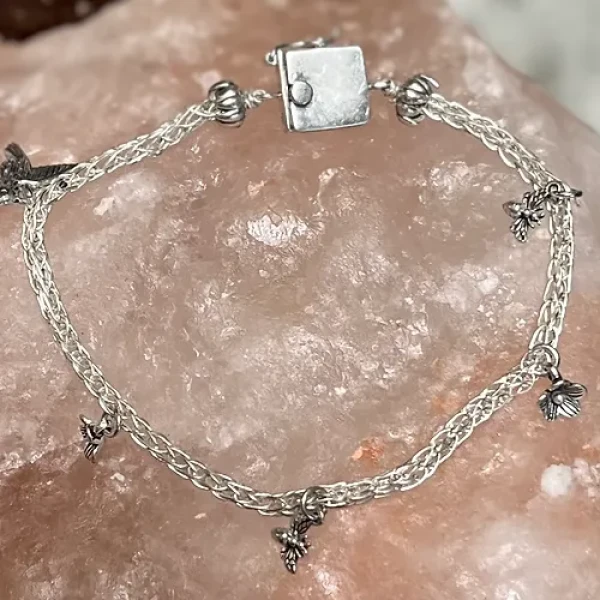 Weave Charm Bracelet